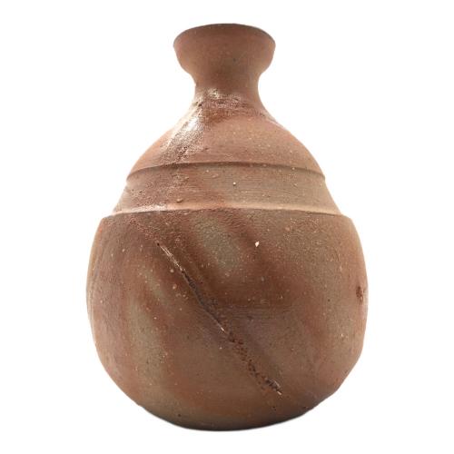 備前焼 (ビゼンヤキ) 徳利 藤原雄