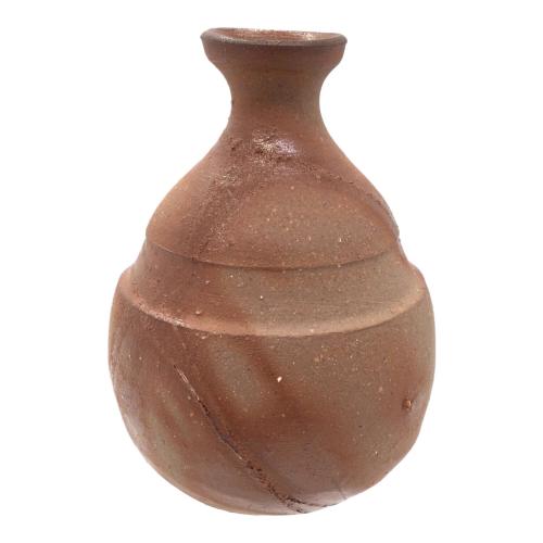 備前焼 (ビゼンヤキ) 徳利 藤原雄