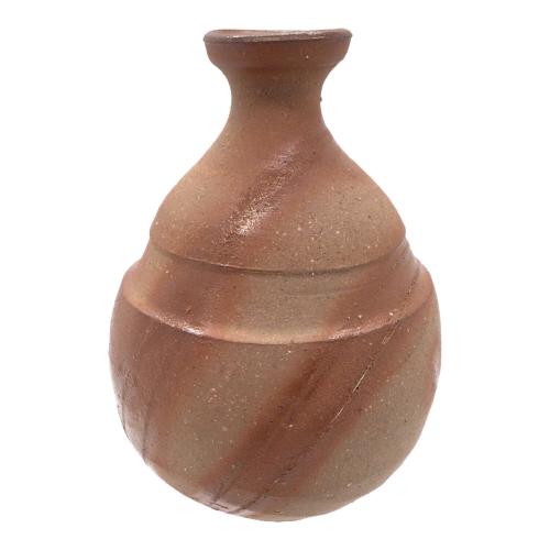 備前焼 (ビゼンヤキ) 徳利 藤原雄