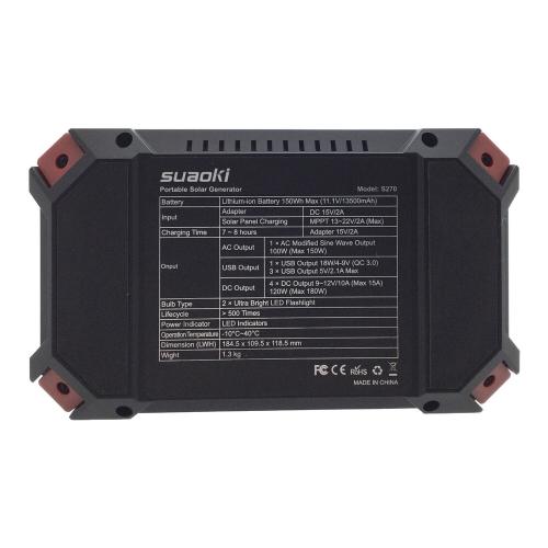 suaoki (スアオキ) ポータブル電源 S270