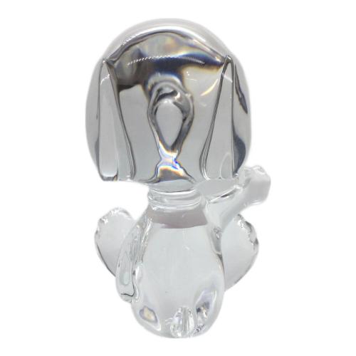 Baccarat (バカラ) クリスタルオブジェ スヌーピー