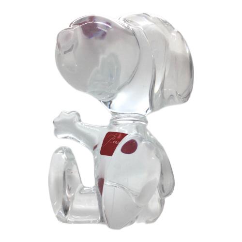 Baccarat (バカラ) クリスタルオブジェ スヌーピー
