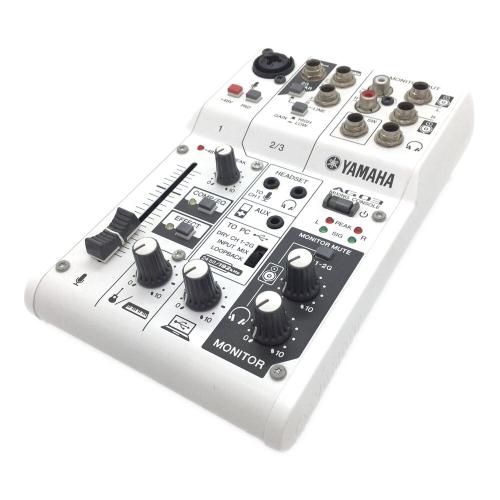 YAMAHA (ヤマハ) ウェブキャスティングミキサー AG03