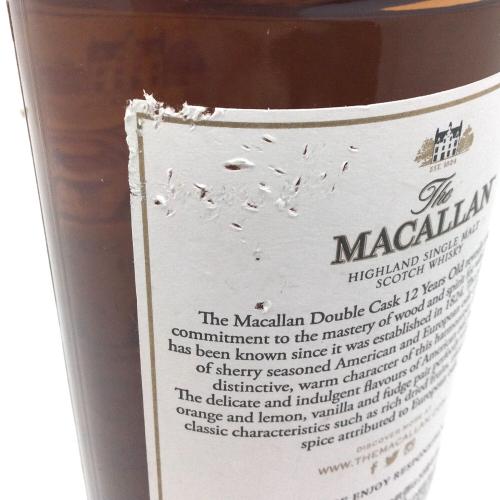 MACALLAN(マッカラン) ダブルカスク スコッチウィスキー 12年 700ml