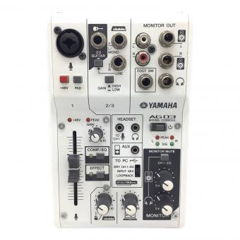 YAMAHA (ヤマハ) ウェブキャスティングミキサー AG03