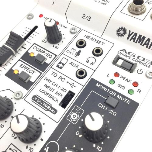 YAMAHA (ヤマハ) ウェブキャスティングミキサー AG03