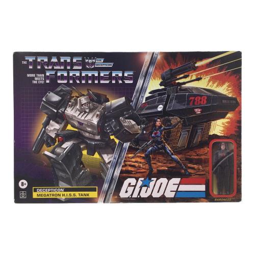 Hasbro(ハズブロ) メガトロンH.I.S.S.タンク＆バロネス フィギュア 「G.I.ジョー×トランスフォーマー コラボレーティブ 2022」