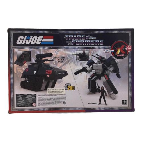Hasbro(ハズブロ) メガトロンH.I.S.S.タンク＆バロネス フィギュア 「G.I.ジョー×トランスフォーマー コラボレーティブ 2022」