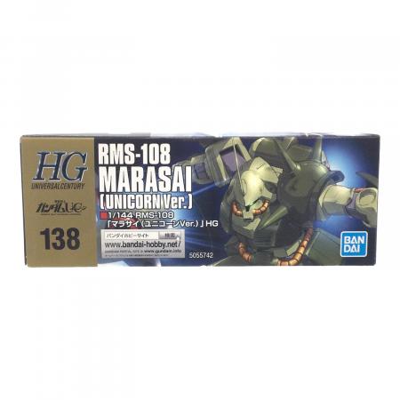 BANDAI (バンダイ) HGUC RMS-108 マラサイ(ユニコーンVer.) 1/144