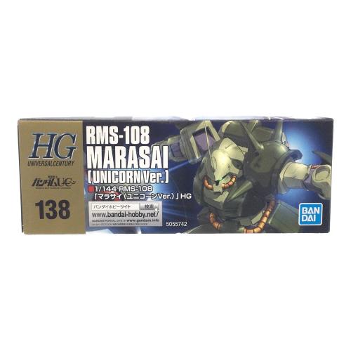BANDAI (バンダイ) HGUC RMS-108 マラサイ(ユニコーンVer.) 1/144スケール ガンプラ