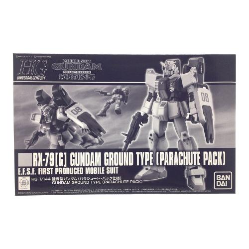 BANDAI (バンダイ) HGUC 1/144 陸戦型ガンダム(パラシュート・パック仕様) プラモデル『機動戦士ガンダム 第08MS小隊』 ガンプラ