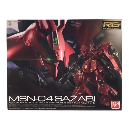 BANDAI (バンダイ) RG 1/144 サザビー 『機動戦士ガンダム 逆襲のシャア』 ガンプラ
