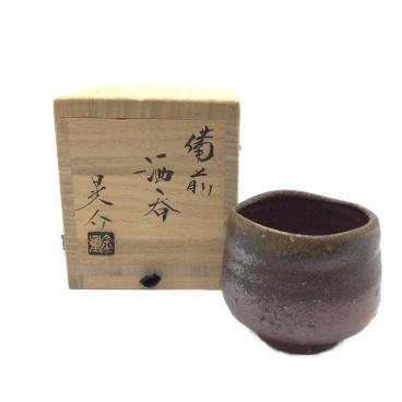作 中村六郎 備前焼 中村六郎 「備前麦酒呑」 川口陶楽苑～ ～備前焼専門卸小売店 工芸品