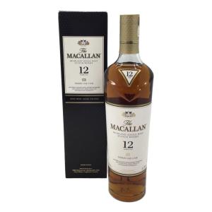 マッカラン (MACALLAN) シェリーオークカスク スコッチウィスキー 12年 700ml