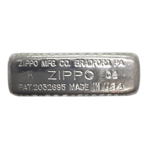 ZIPPO (ジッポ) オイルライター 2002年製 USA製 PAT.2032695