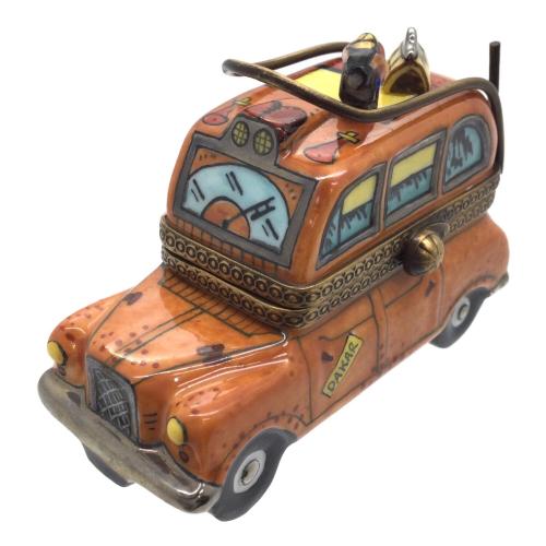 Limoges (リモージュ) リモージュボックス ミニカー オレンジ ※接着ハガレ有