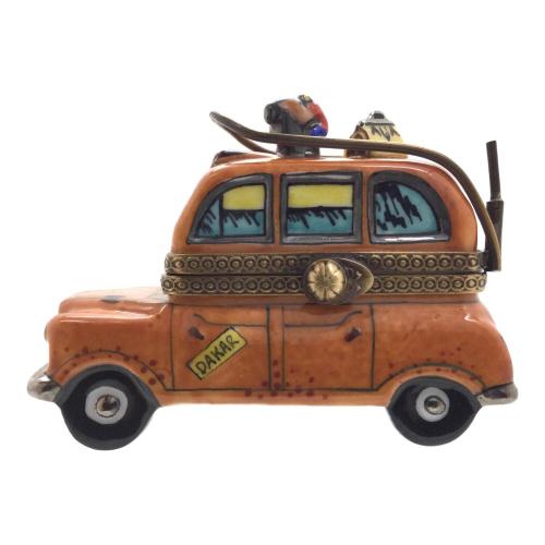 Limoges (リモージュ) リモージュボックス ミニカー オレンジ ※接着ハガレ有