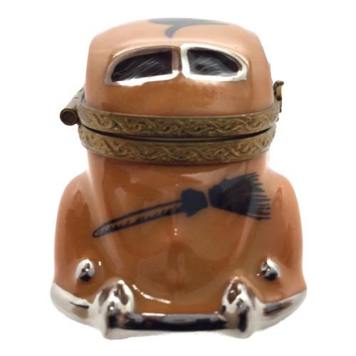 Limoges (リモージュ) リモージュボックス ミニカー オレンジ 黒猫
