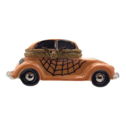 Limoges (リモージュ) リモージュボックス ミニカー オレンジ 黒猫