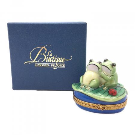 Limoges (リモージュ) リモージュボックス カエル2匹｜トレファクONLINE