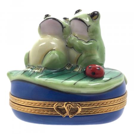 Limoges (リモージュ) リモージュボックス カエル2匹｜トレファクONLINE