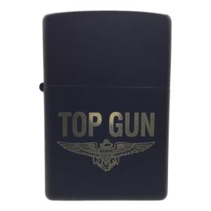 ZIPPO (ジッポ) オイルライター 2000年製 TOP GUN ブラック