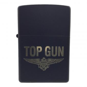 ZIPPO (ジッポ) オイルライター 2000年製 TOP GUN ブラック