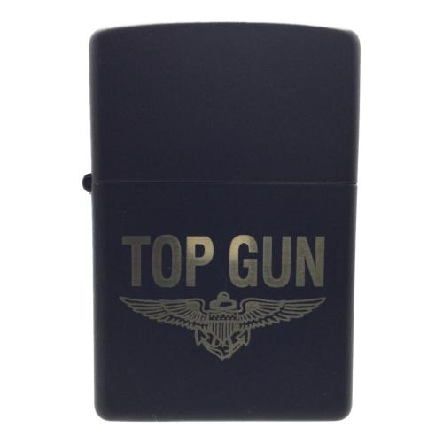 ZIPPO (ジッポ) オイルライター 2000年製 TOP GUN ブラック