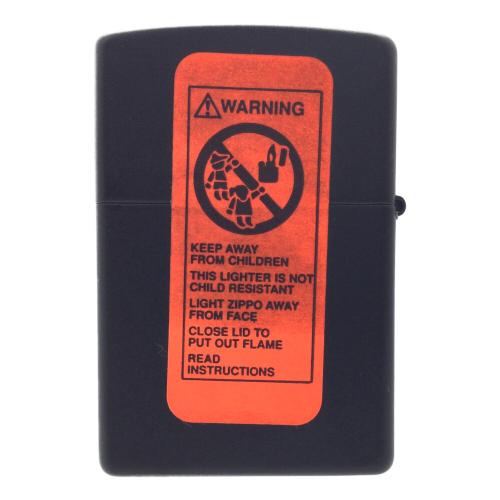 ZIPPO (ジッポ) オイルライター 2000年製 TOP GUN ブラック