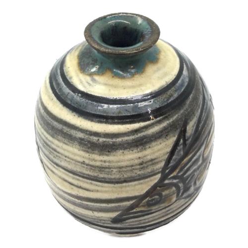 琉球壺屋焼 (リュウキュウツボヤヤキ) 花瓶 金城次郎