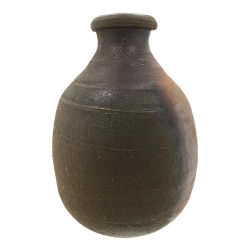 備前焼 (ビゼンヤキ) 徳利 藤原雄