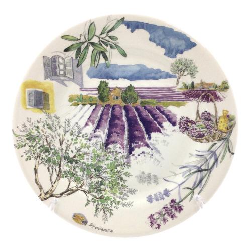 Gien (ジアン) 皿 南フランス プロヴァンス地方情景
