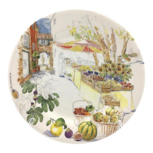 Gien (ジアン) 皿 南フランス プロヴァンス地方情景