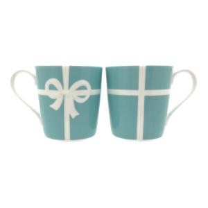 TIFFANY & Co. (ティファニー) マグカップ リボン 2Pセット