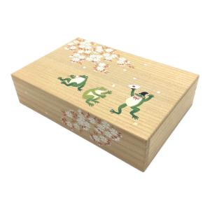 箱藤商店(ハコトウショウテン) 開き箱(大) カエルの花見