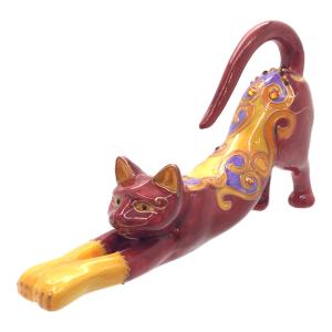 Soizick (ソワジック) アニマルオブジェ 背伸びした猫