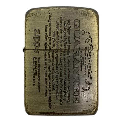 ZIPPO (ジッポ) オイルライター 2005年製 1941 REPLICA GUARANTEE