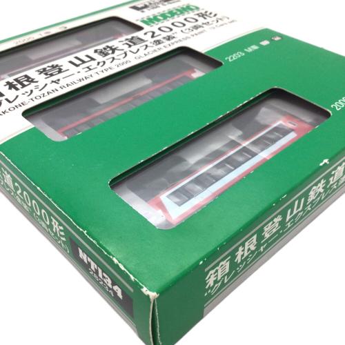 MODEMO(モデモ) 箱根登山鉄道2000形 グレッシャー・エクスプレス塗装 3両セット 模型