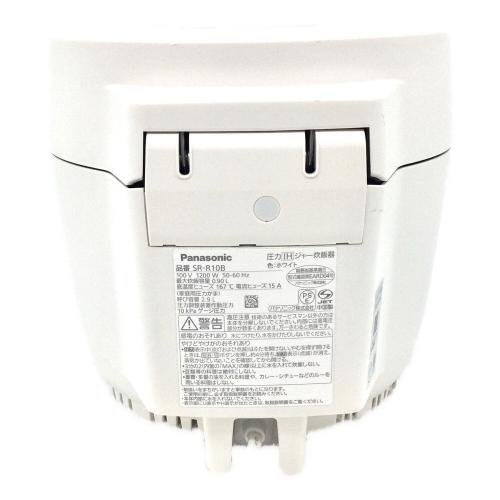 Panasonic (パナソニック) 圧力IH炊飯ジャー SR-R10B 2025年製 5.5合(1.0L)