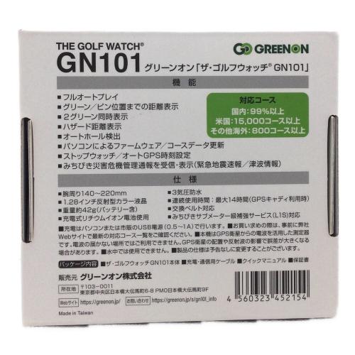 GREEN ON (グリーンオン) ゴルフウォッチ GN101