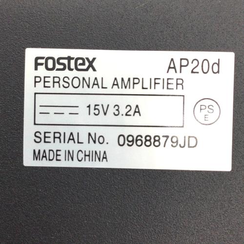Fostex (フォステクス) パワーアンプ AP20d