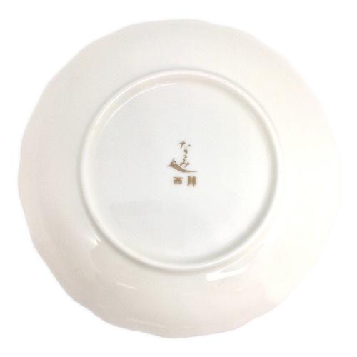 NARUMI (ナルミ) 銘々皿 白耀磁器 西陣花柄 5Pセット