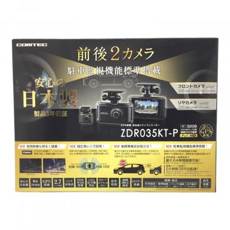 COMTEC (コムテック) ドライブレコーダー ZDR035KT-P｜トレファクONLINE