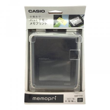 CASIO (カシオ) memopri MEP-T10 ラベルプリンター｜トレファクONLINE