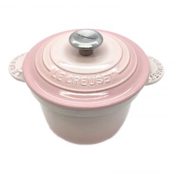 LE CREUSET (ルクルーゼ) ココット・エブリィ18 ピンク