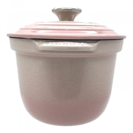 ル・クルーゼ　Le　Creuset ココット・エブリィ　ピンク　18cm LE CREUSET (ルクルーゼ) ココット・エブリィ18 ピンク｜トレファクONLINE