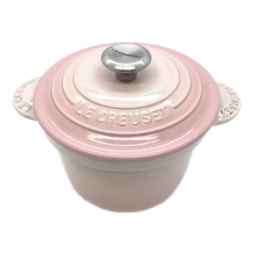 LE CREUSET (ルクルーゼ) ココット・エブリィ18 ピンク