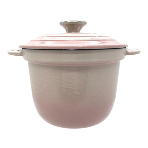 LE CREUSET (ルクルーゼ) ココット・エブリィ18 ピンク