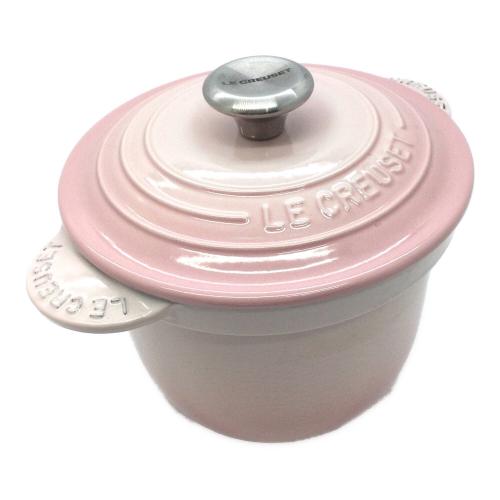 LE CREUSET (ルクルーゼ) ココット・エブリィ18 ピンク