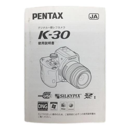PENTAX (ペンタックス) デジタル一眼レフカメラ K-30 ボディ